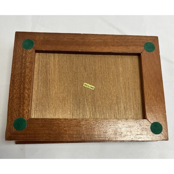 2 Decks Sealed  1907 Peugeot Playing Card Decks, In Wooden Case w/etched glass❤️ - Picture 5 of 5